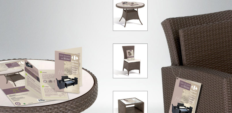 Carrefour – Gamme mobilier de jardin